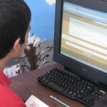 Students experience online learning