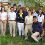 Biology students get their hands dirty