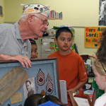 Veteran speaks to students