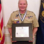 Fr. Spring earns scouting’s Silver Beaver Award