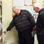 Bishop visits Sacred Heart Food Pantry