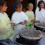 Osky VBS crafts birdbaths for charity