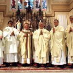 Three priests, two deacons ordained on a "good day for the Church"