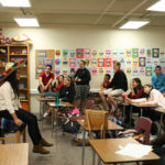Assumption students learn from estudiantes Mexicanos