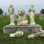 Tornado strikes parish cemetery