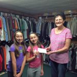 Twins raise money for clothing center