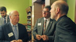 Bishop Zinkula leads prayer, promotes legislative priorities with fellow bishops at Iowa capitol