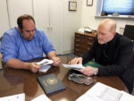 Bishop meets with legislative aids on behalf of early childhood development