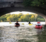 Persons, places and things: The kayak behind me