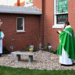 Rosary garden fits perfectly with parish devotion