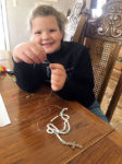 Centerville students make rosaries at home