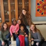 Students help moms, children during spring break mission