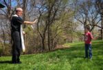 Priests visit youths on day of would-be first Communion