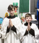 Two young brothers live-stream devotionals