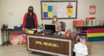 Husbands, children help teachers on the move
