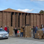 Centerville parish leads community effort to distribute food boxes