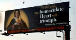 Immaculate Heart of Mary greets busy intersection