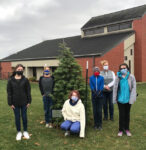 Students purchase tree for Wilton parish