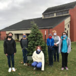 Students purchase tree for Wilton parish