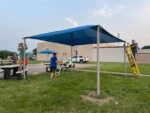 Outdoor classrooms offer safety, fresh air