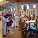 Holy door opened to begin yearlong celebration at St. Patrick-Iowa City