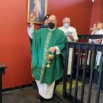 A blessing for St. Anthony Parish in Davenport: Bishop Zinkula blesses new Grace Center