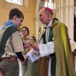 Scouts honored at Mass