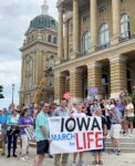 Marching for life in Iowa