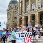 Marching for life in Iowa