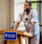 NBA player speaks to students about stuttering