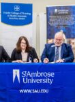 St. Ambrose, Trinity College sign agreement