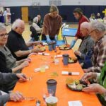 Seniors enjoy Thanksgiving at Regina