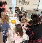Youths, parents participate in first Communion retreat