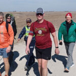 A 24-mile walk for life – Knights trek from Pella to Oskaloosa to support local pregnancy centers