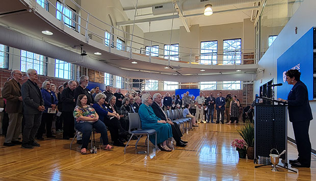Innovative space dedicated at St. Ambrose’s Higgins Hall