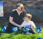 Pinwheels for Child Abuse Prevention Month