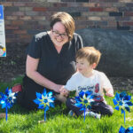 Pinwheels for Child Abuse Prevention Month