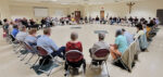 Gigantic rosary brings parish together