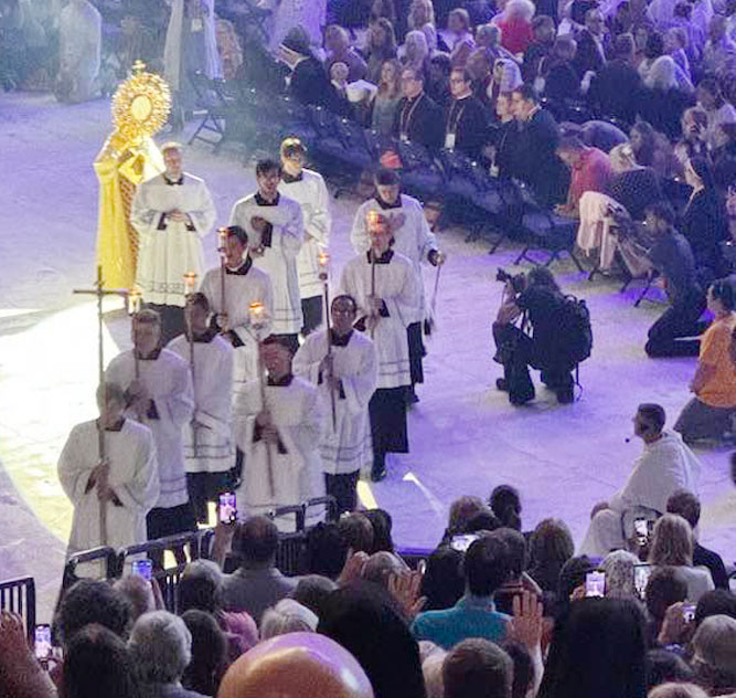 Pilgrims reflect on National Eucharistic Congress