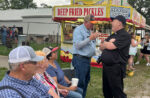Bishop Walsh goes to the county fair