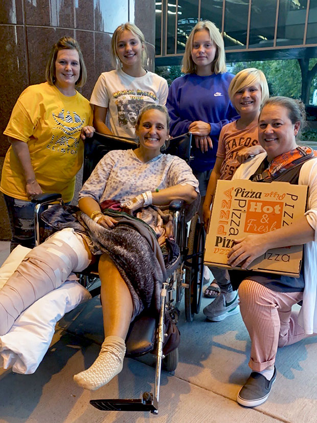 ‘God was with me,’ principal says of life-changing accident