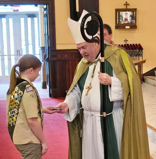 Catholic scouts aim to find the right path