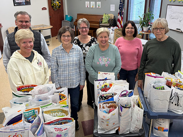 May baskets bring smiles to care center residents, homebound