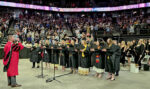Speaker to grads: We don’t arrive here alone