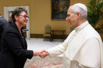 President of SAU, Mount Mercy meets pope